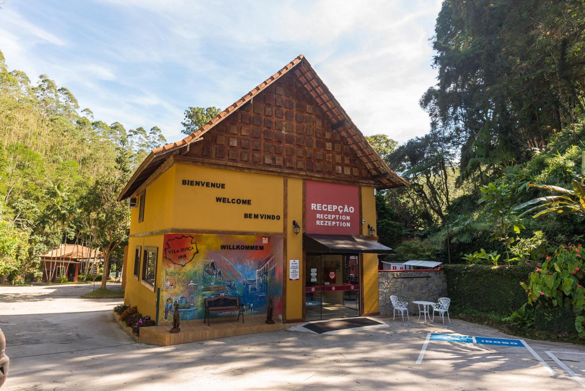 Hotel Vila Suica 1818 Нова-Фрибургу Экстерьер фото